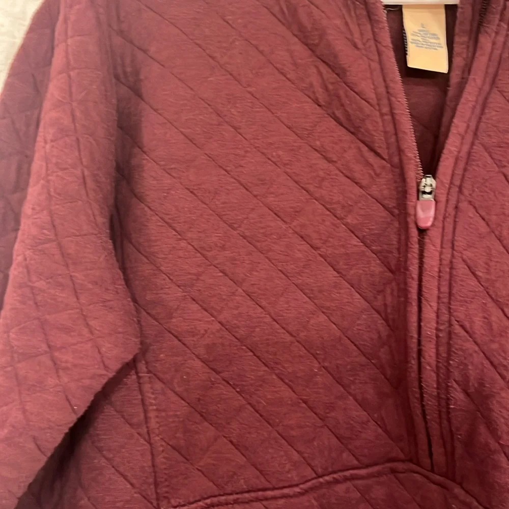 Blu Mountain Quilted Half Zip - Picture 5 of 7